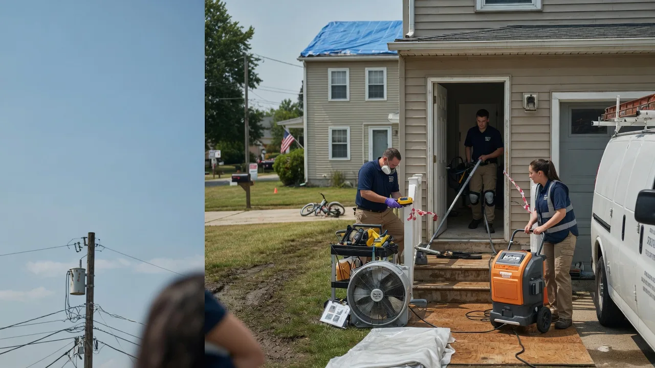 Water Damage Repair in Parkersburg, WV near me